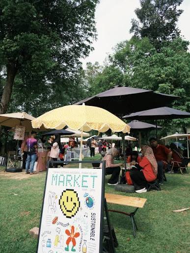 Poster: Market Minggu at Taman Botani Negara
