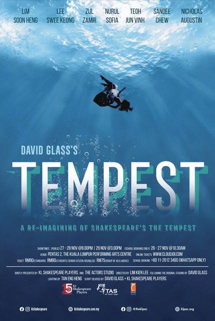 Poster: David Glass's TEMPEST