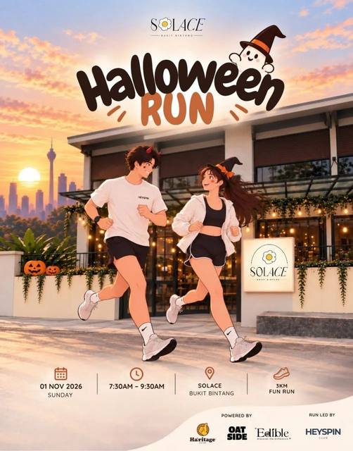 Poster: Halloween Run at Solace Bukit Bintang