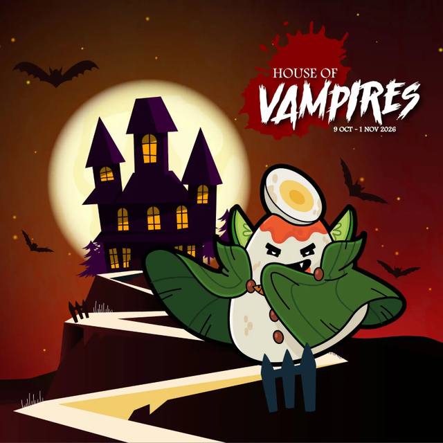 Poster: Halloween Weekend at MyTOWN: Vampire Takeover and Workshop