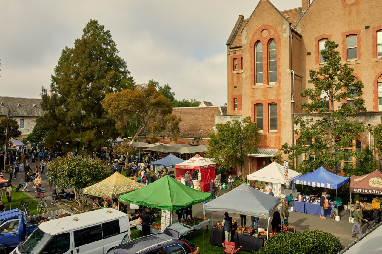 Farmers Market at Abbotsford Convent